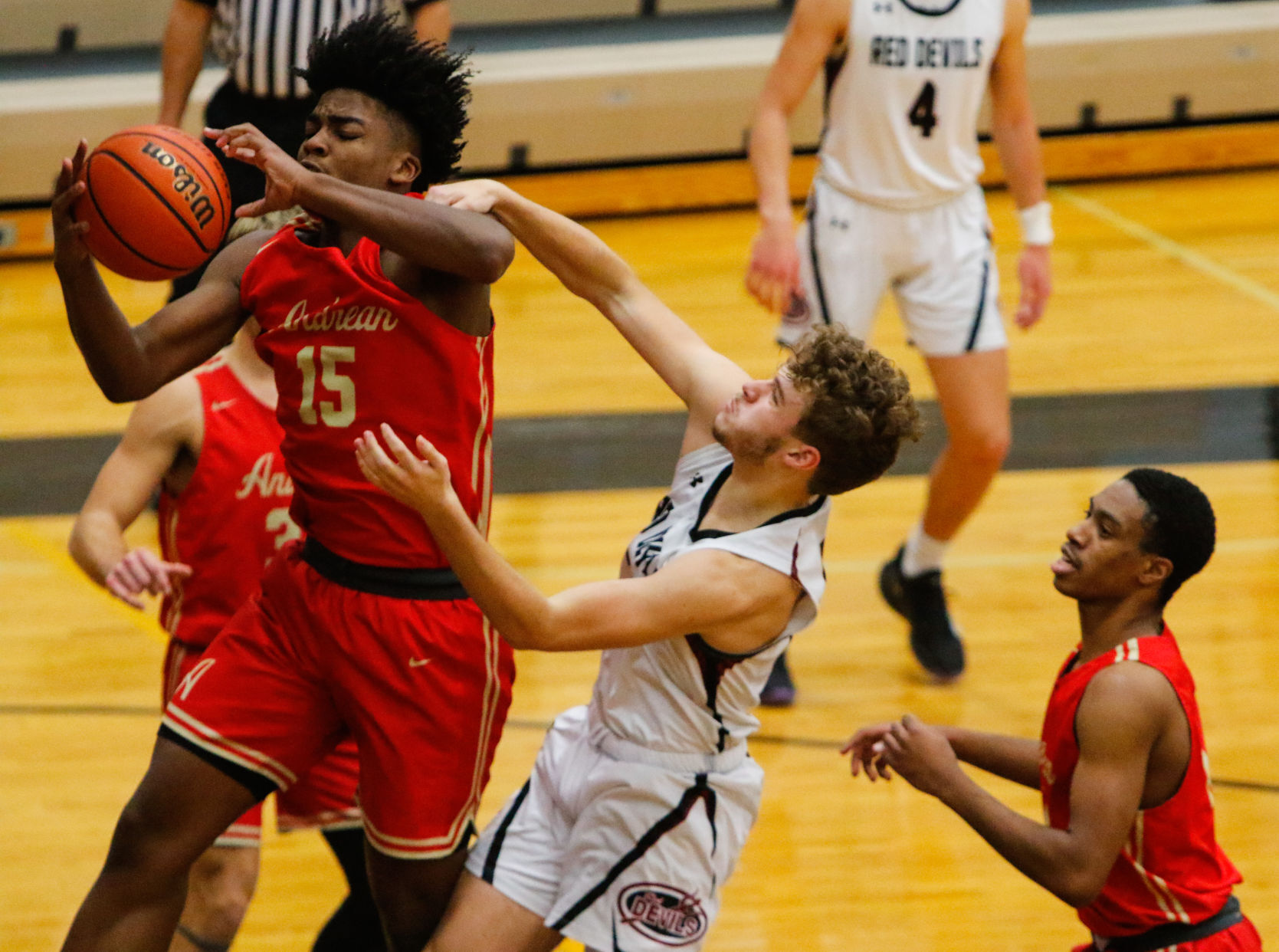 Andrean at Lowell boys basketball